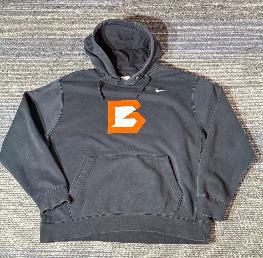 Nike Bowling Green State University Center Swoosh Hoodie Large CJ1611-010